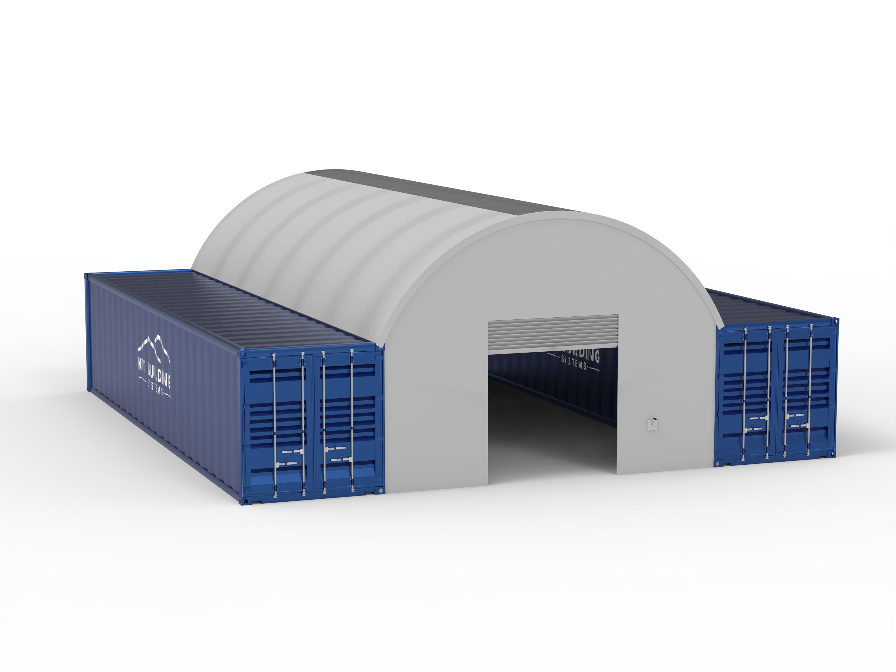 Coberturas para Contentores - 20ft x 40ft x 6,5ft (6m x 12m x 2m)