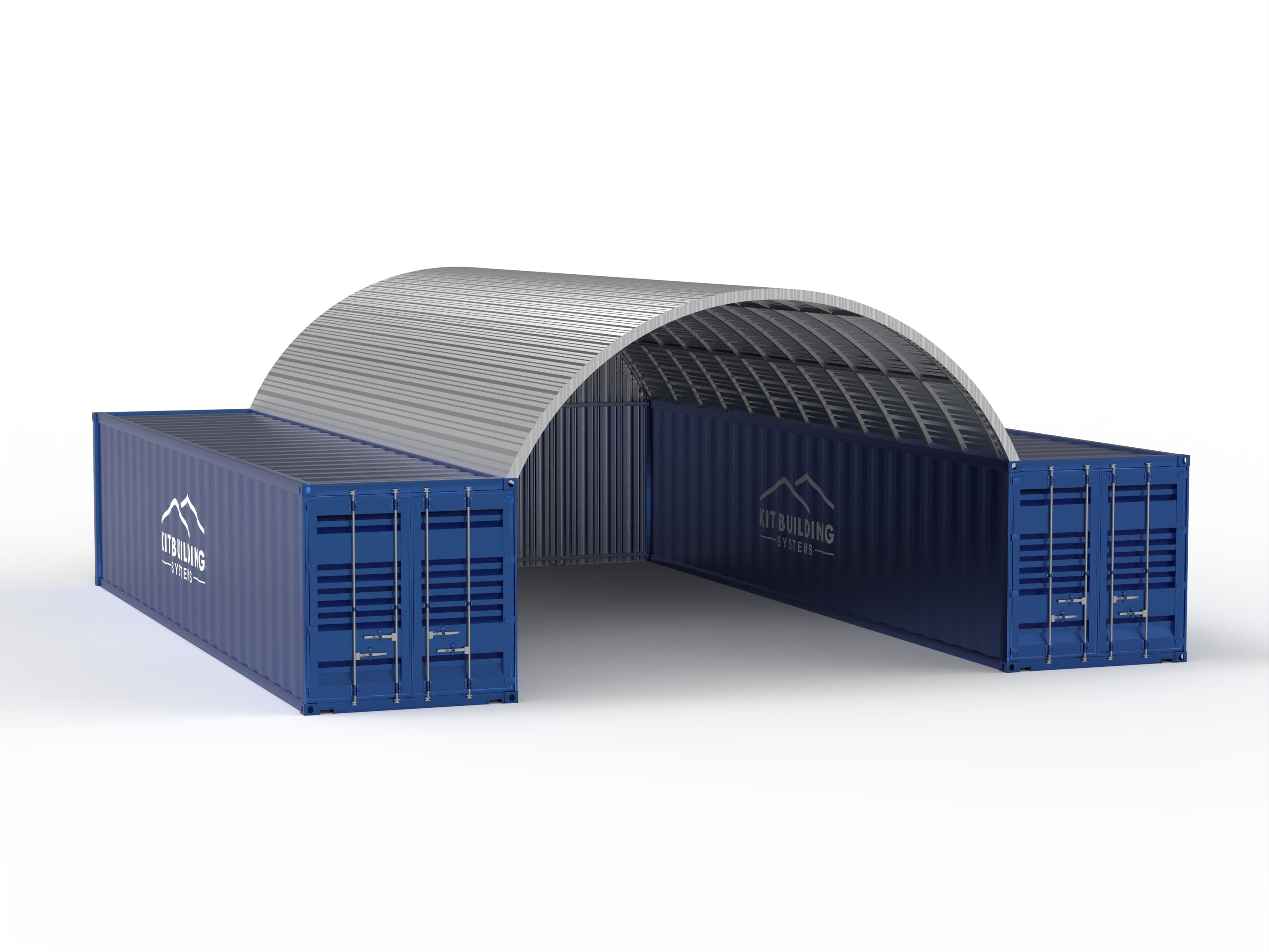 Coberturas para Contentores de Aço - 20ft x 40ft x 6,5ft (6m x 12m x 2m)