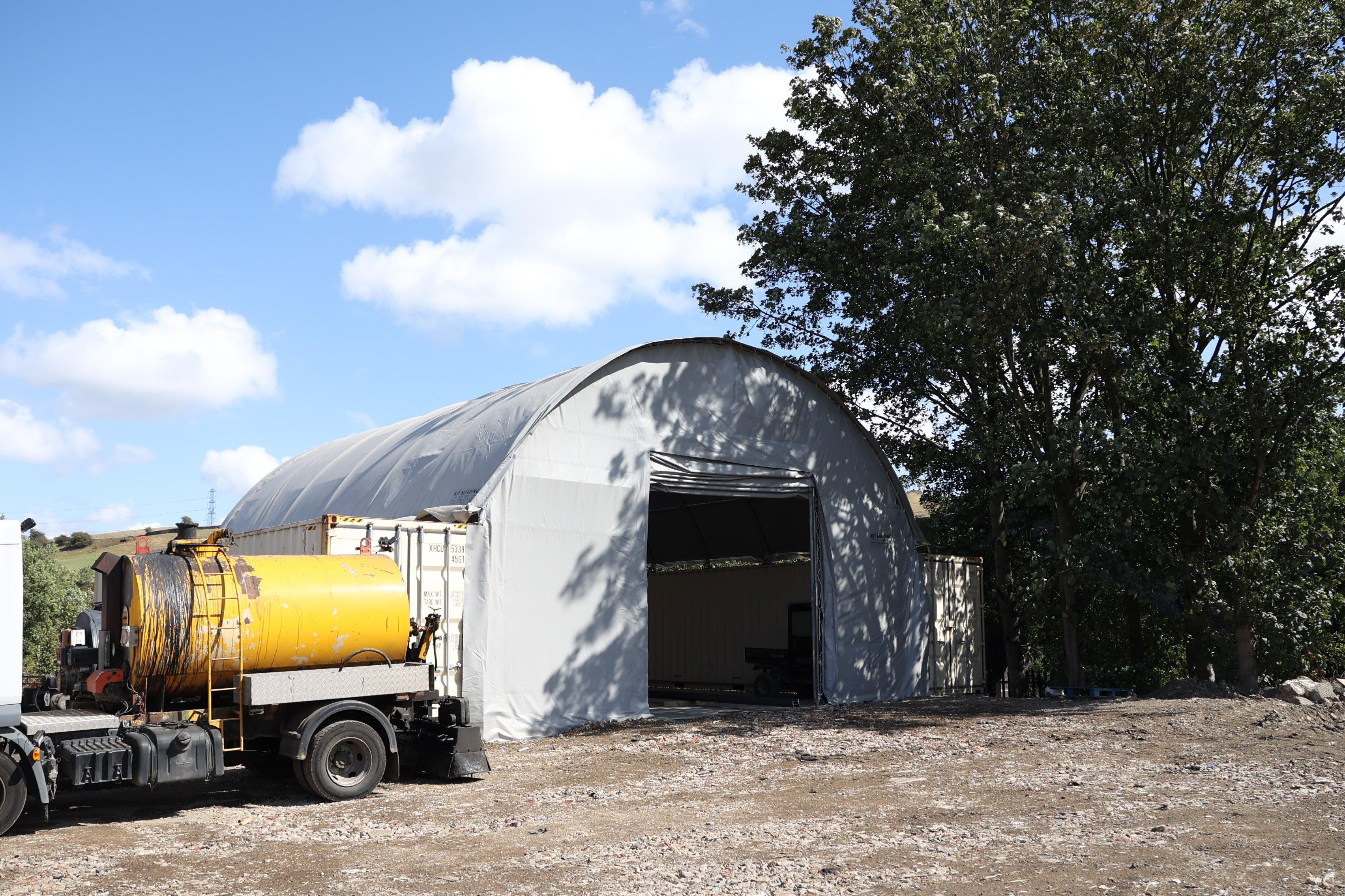 Toldos para Contentores - 26ft x 40ft x 10ft (8m x 12m x 3m)