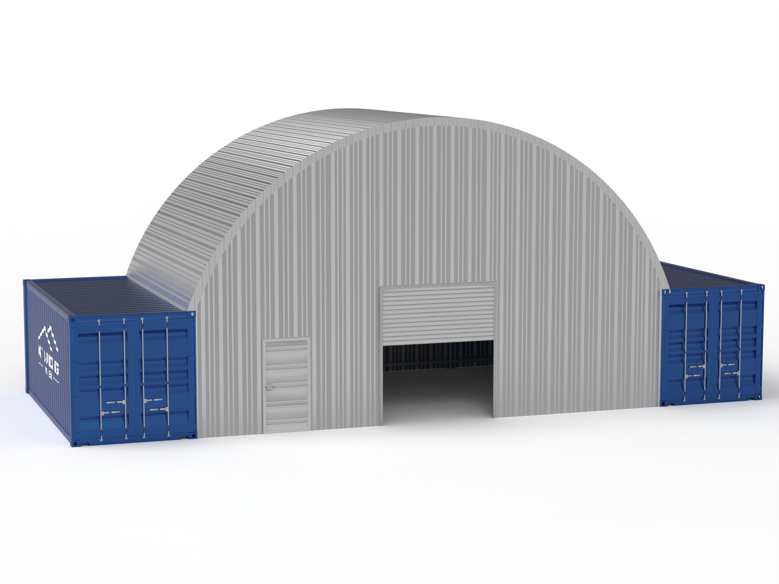 Capotas de Contentores de Aço - 10m x 6m x 3.6m (33ft x 20ft x 12ft)