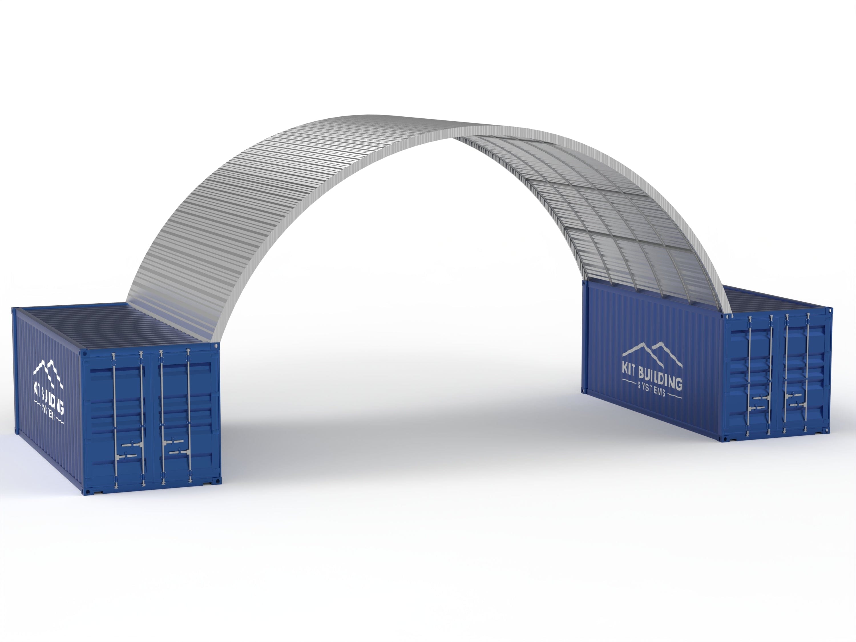 Capotas de Contentores de Aço - 10m x 6m x 3.6m (33ft x 20ft x 12ft)