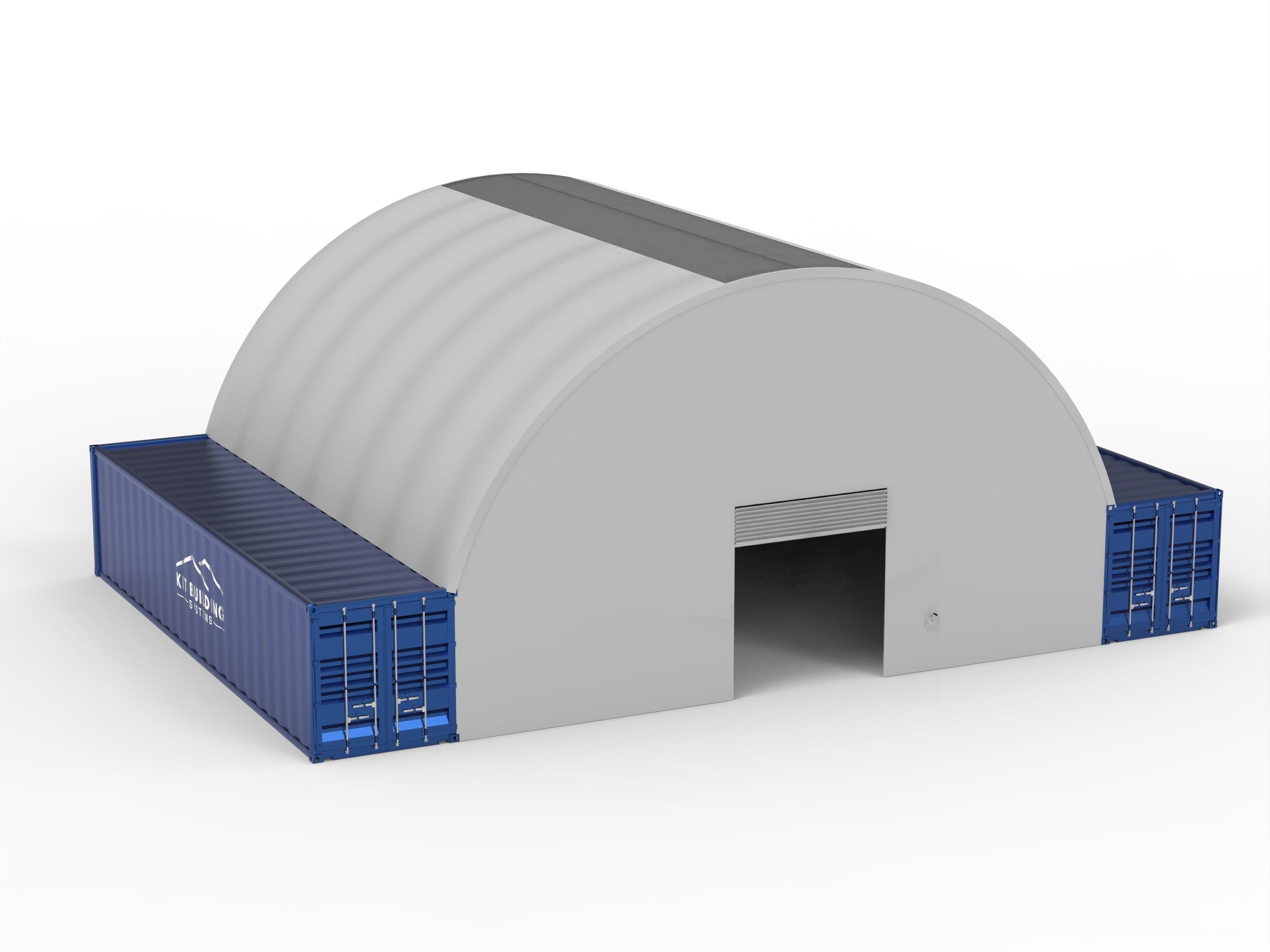 Coberturas para contentores - 40 pés x 40 pés x 15 pés (12m x 12m x 4,5m)