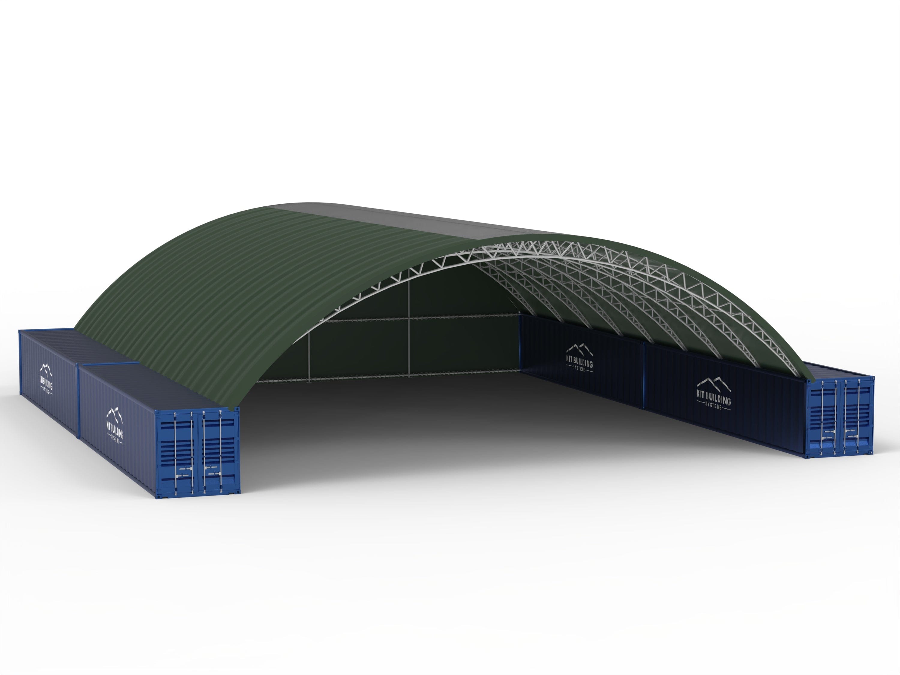 Abrigo de Contentores - 60ft x 80ft x 20ft (18m x 24,3m x 6m)