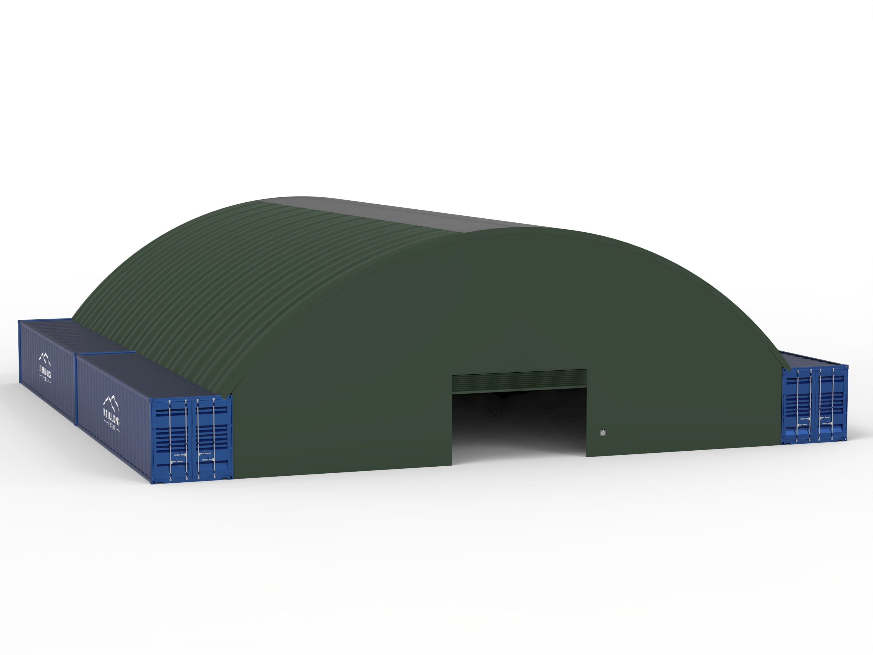 Abrigo de Contentores - 60ft x 80ft x 20ft (18m x 24,3m x 6m)