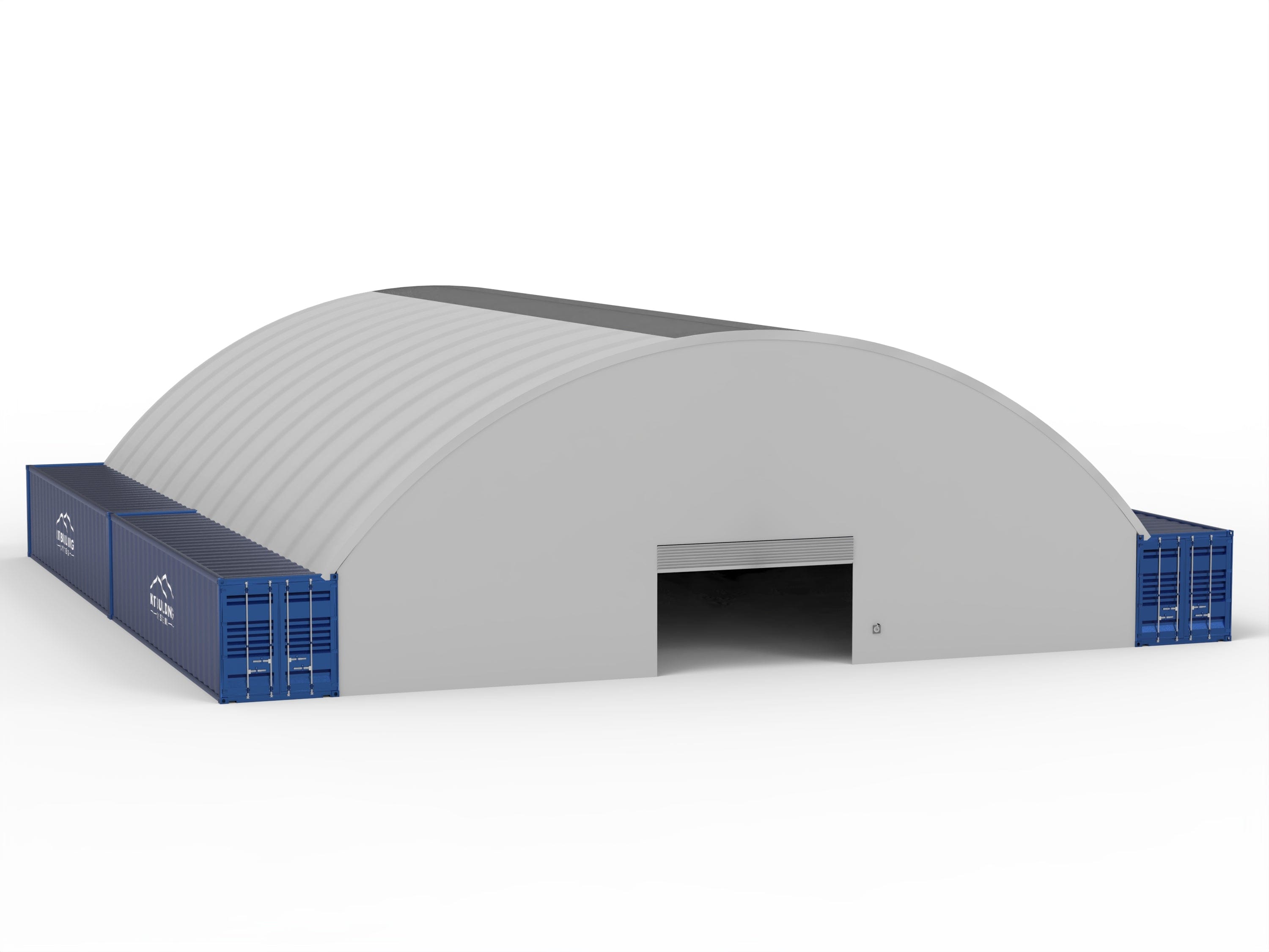 Abrigo de Contentores - 60ft x 80ft x 20ft (18m x 24,3m x 6m)