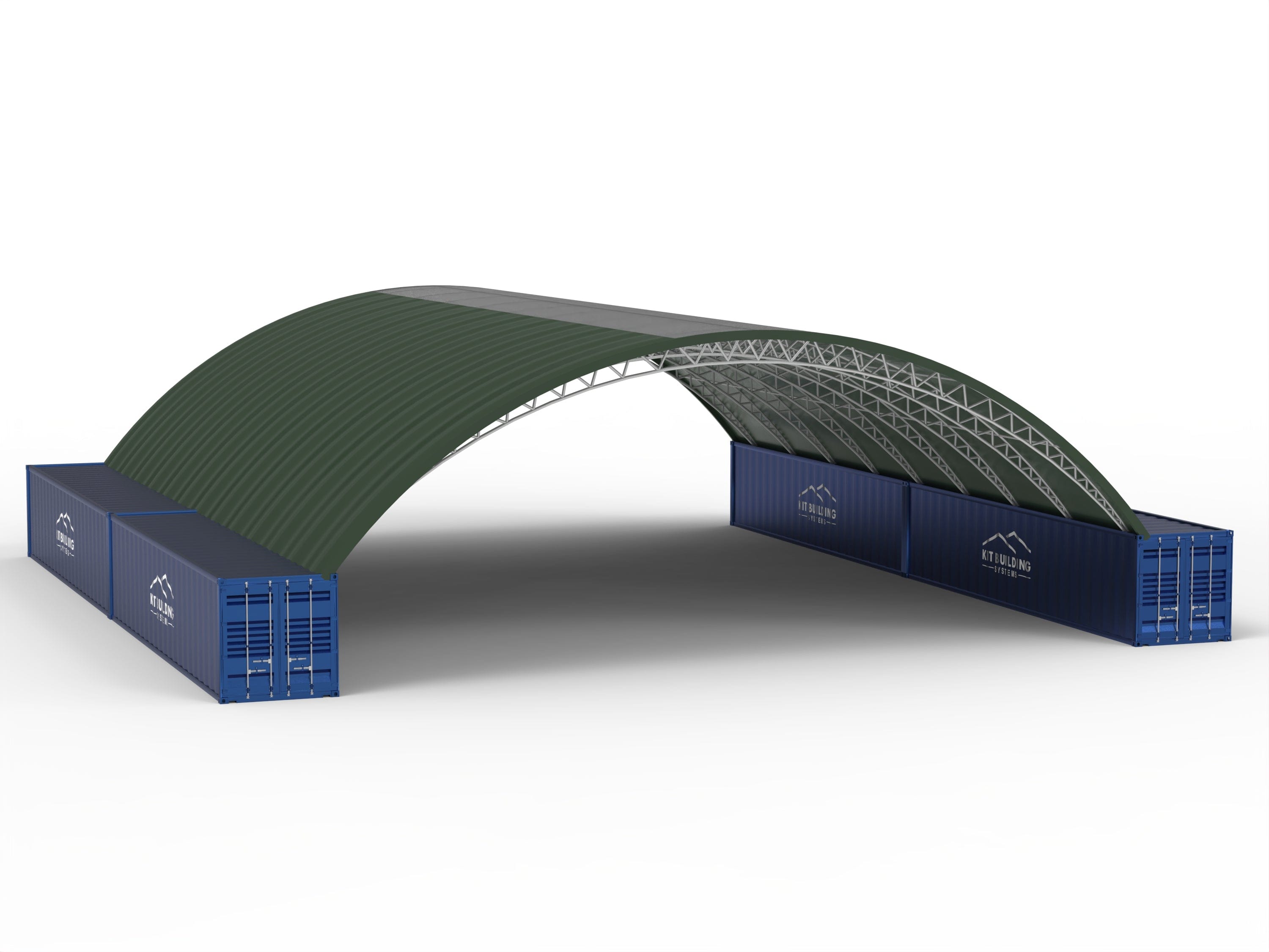 Abrigo de Contentores - 60ft x 80ft x 20ft (18m x 24,3m x 6m)
