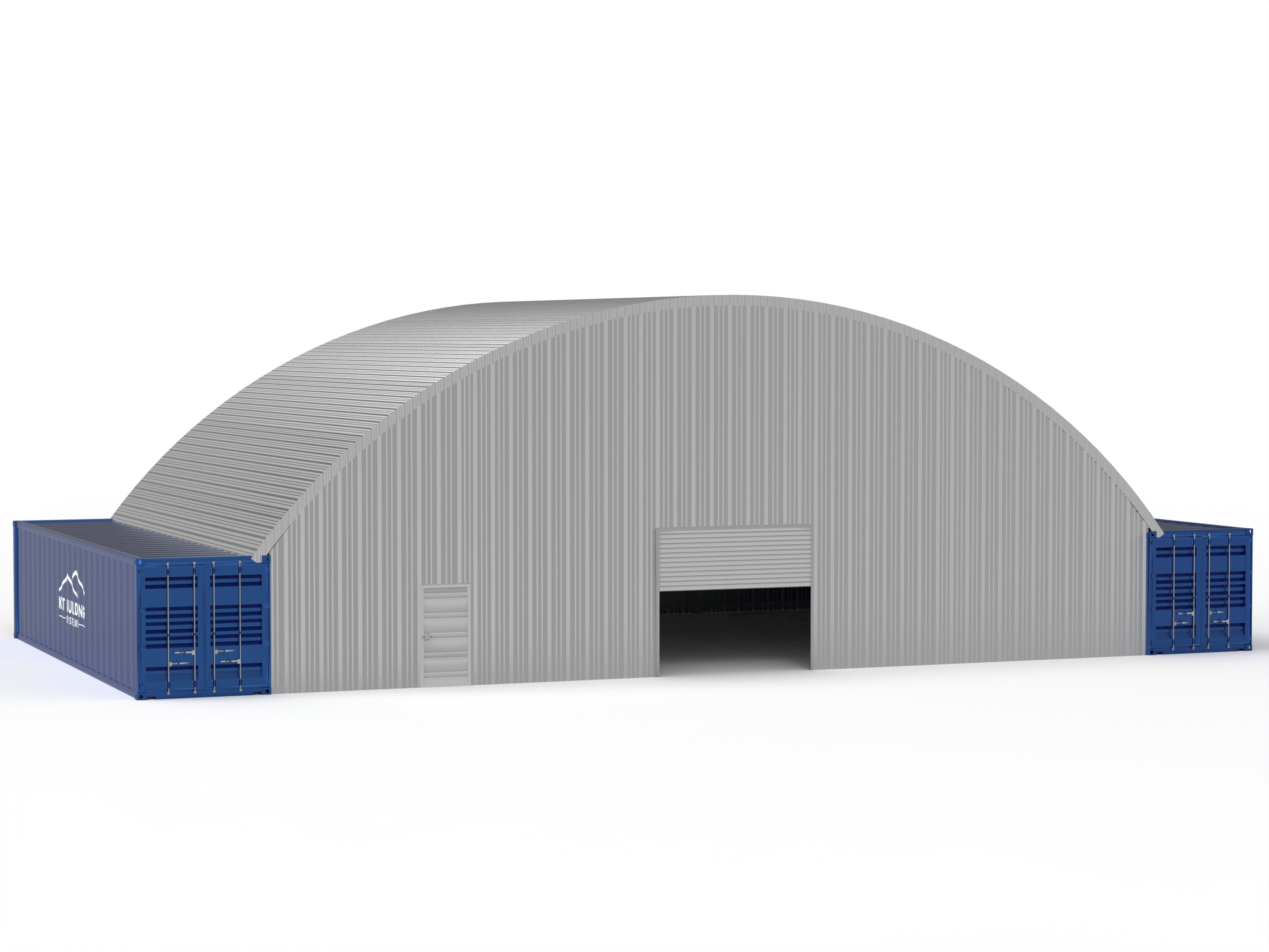 Coberturas para Contentores de Aço - 40ft x 40ft x 15ft (12m x 12m x 4,5m)