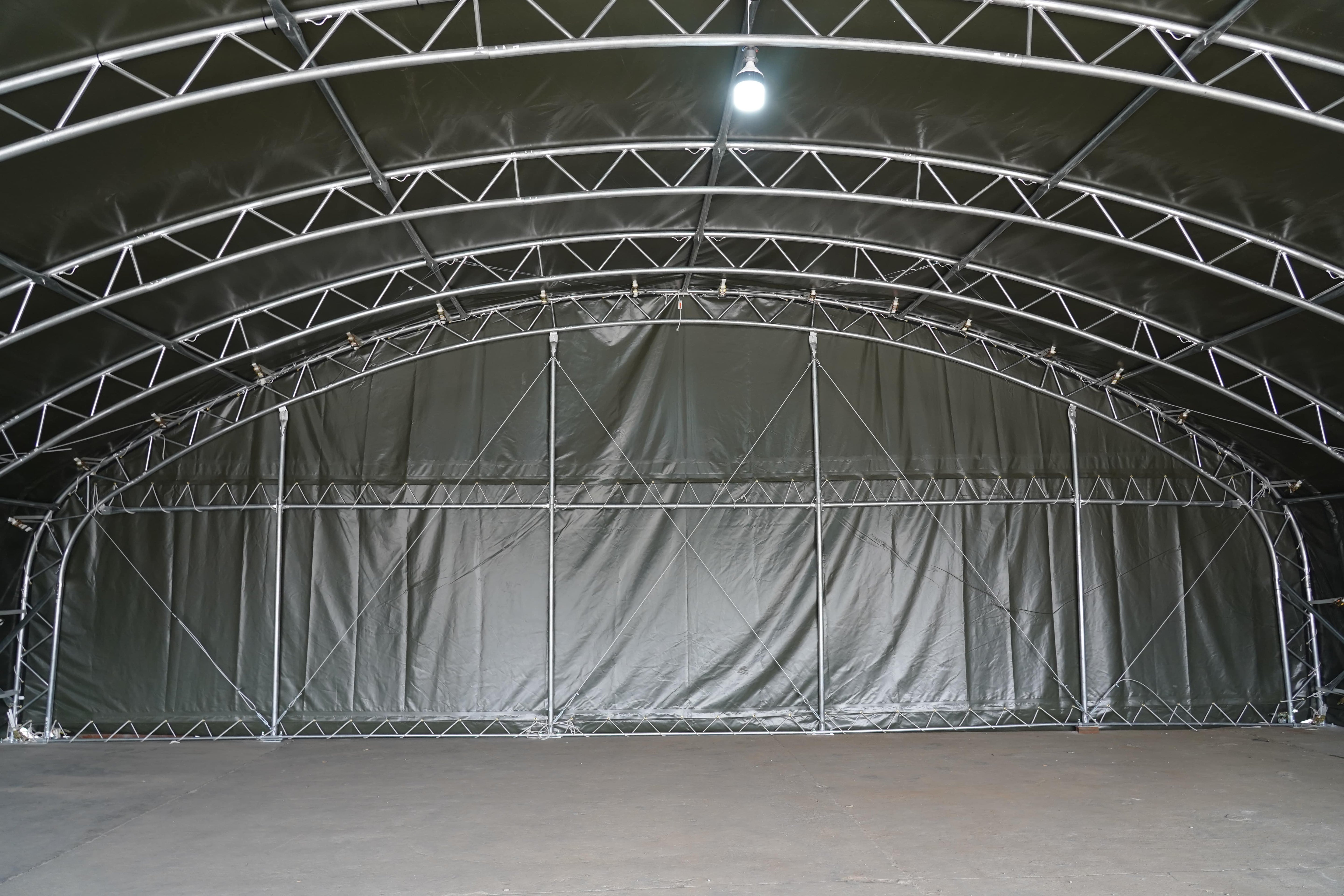 Hangar de aeronaves | Cinza