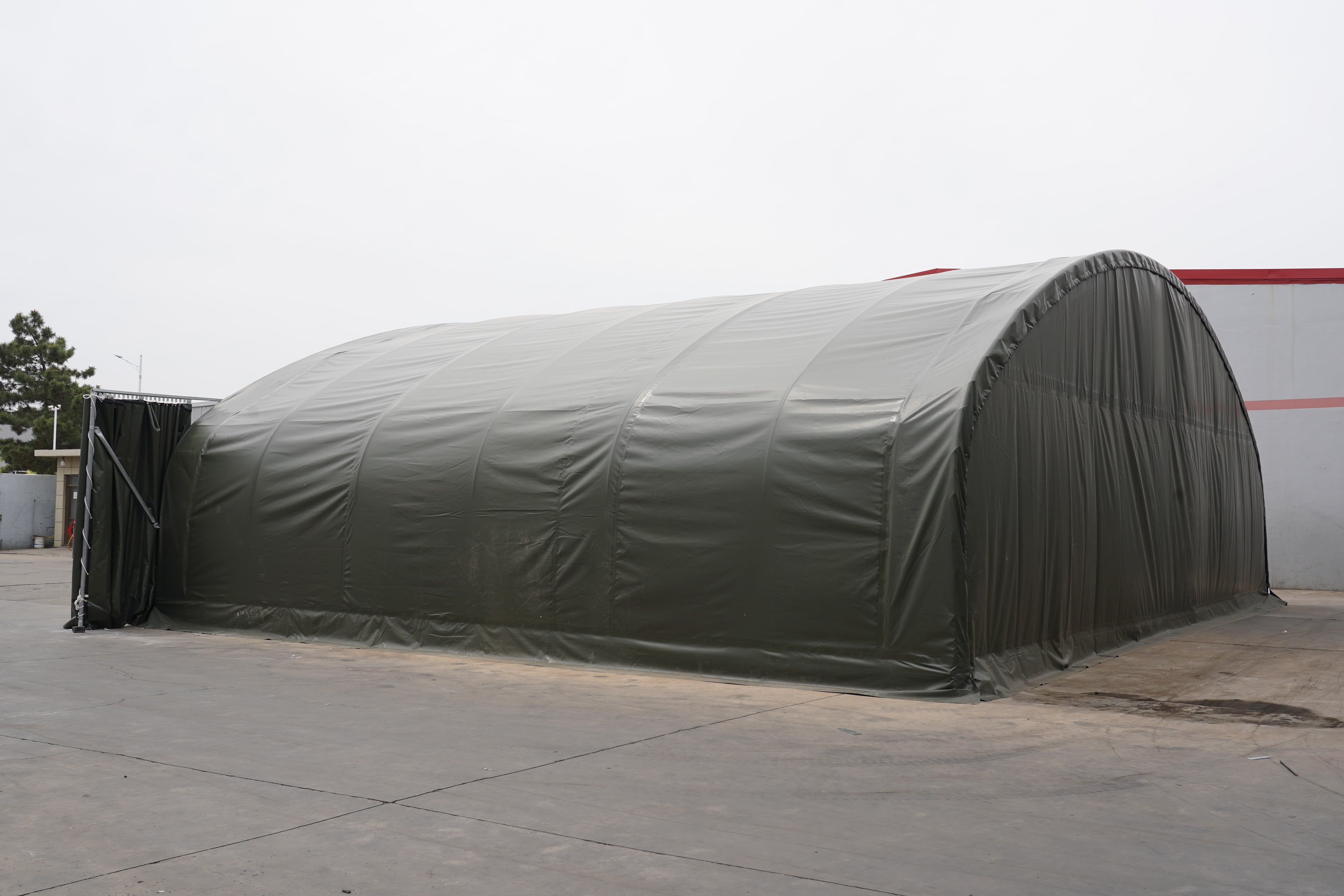 Hangar de aeronaves | Cinza