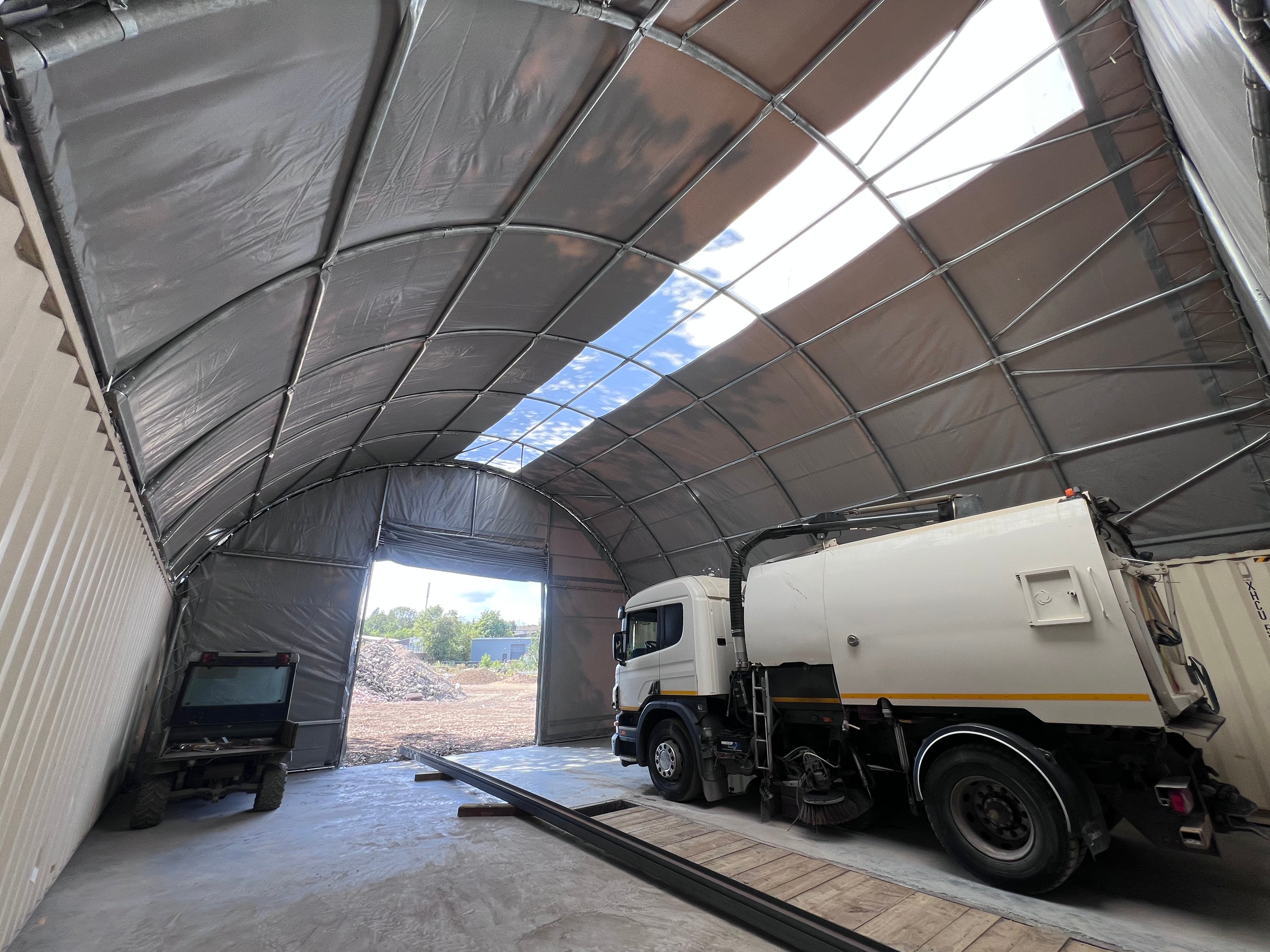 Toldos para Contentores - 26ft x 40ft x 10ft (8m x 12m x 3m)