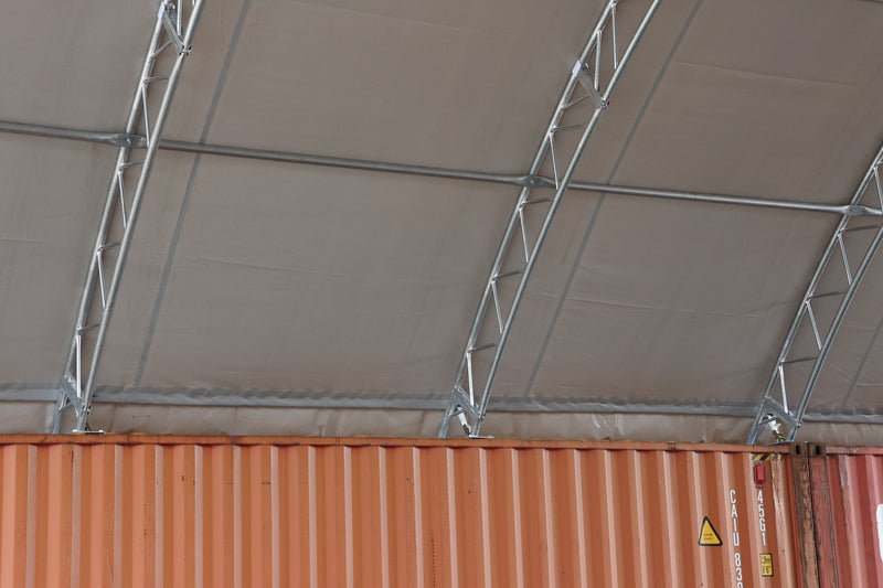 Abrigo de Contêiner - 60ft x 80ft x 20ft (18m x 24.3m x 6m)