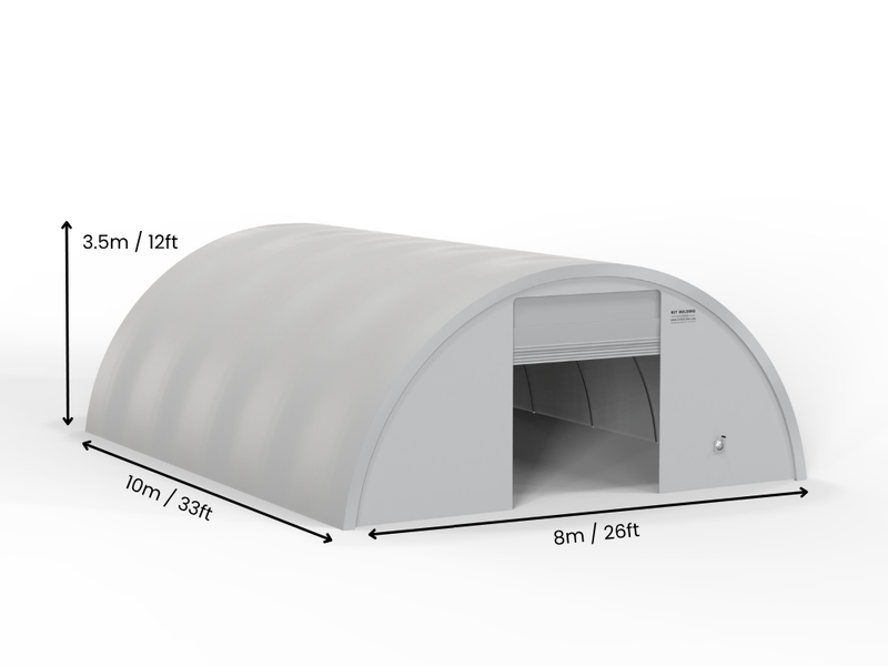 Edifícios de Armazenamento em Tecido de Domo