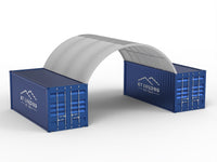 Toldos para Contentores - 20ft x 20ft x 6.5ft (6m x 6m x 2m)