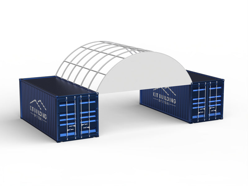Coberturas para Contêiner - 20ft x 20ft x 6,5ft (6m x 6m x 2m)