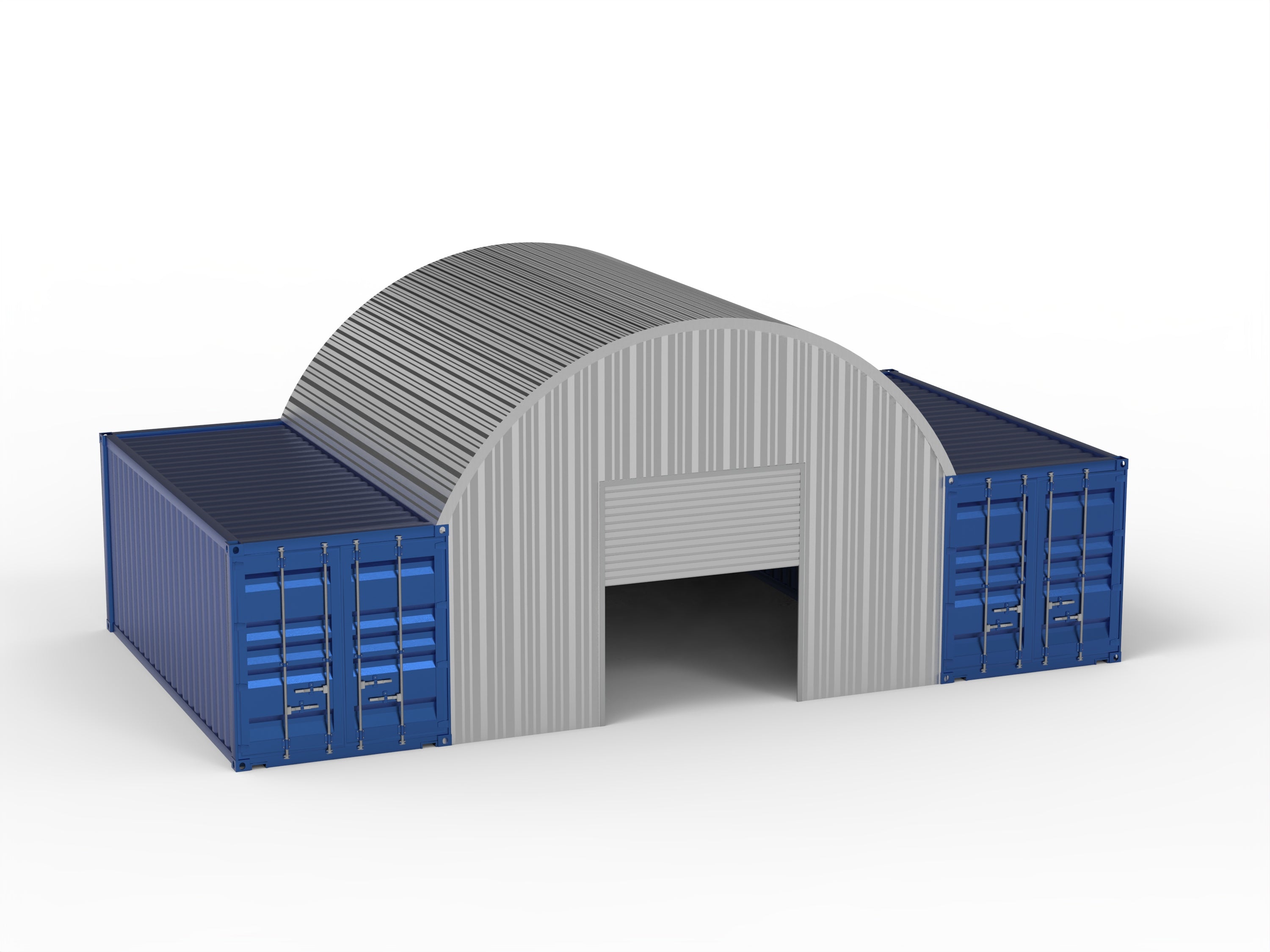 Coberturas de Contêiner de Aço - 20ft x 20ft x 6,5ft (6m x 6m x 2m)