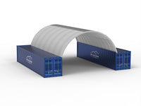 Toldos para Contentores - 26ft x 40ft x 10ft (8m x 12m x 3m)