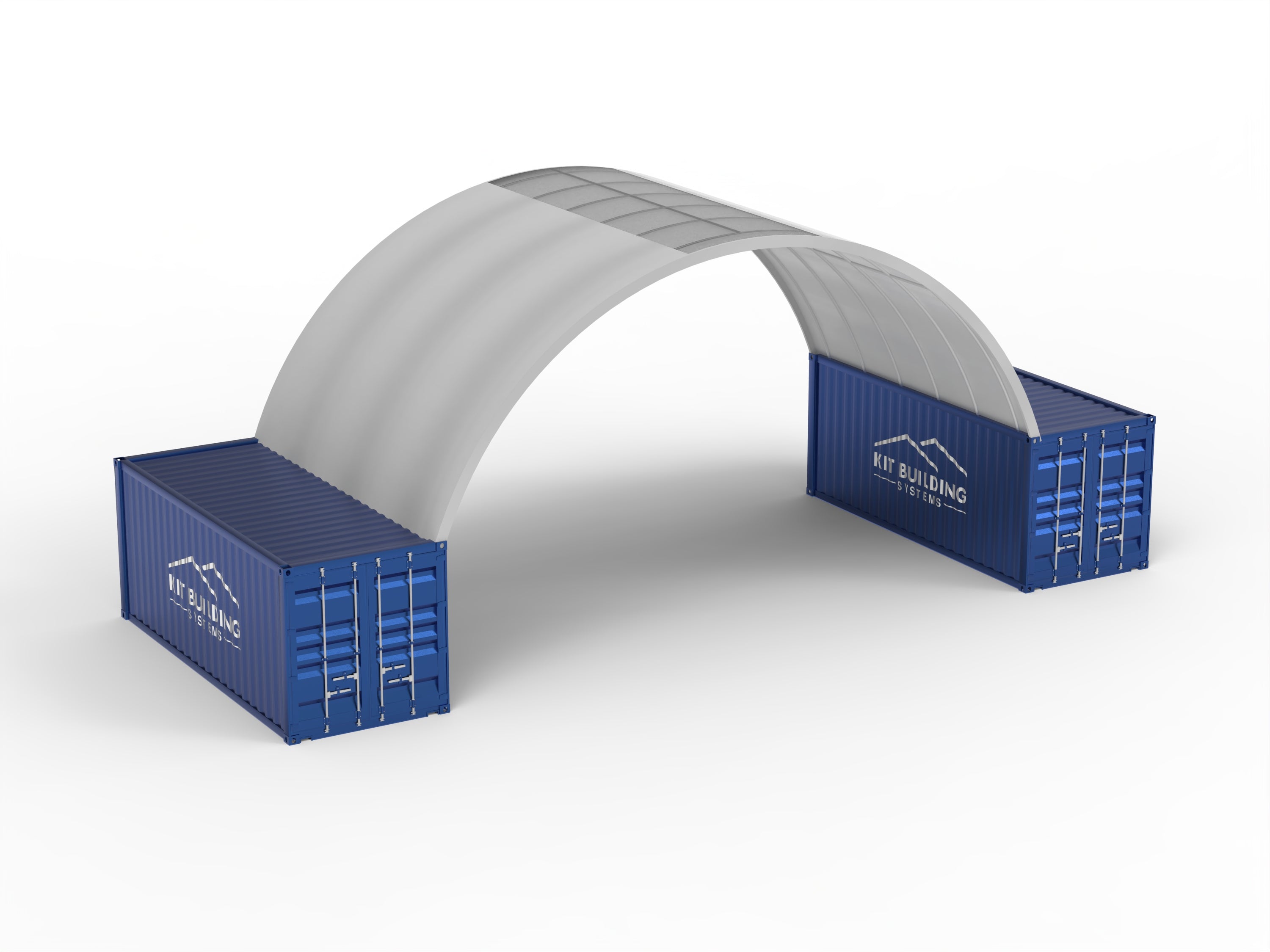 Coberturas para Contentores - 33ft x 20ft x 12ft (10m x 6m x 3,6m)