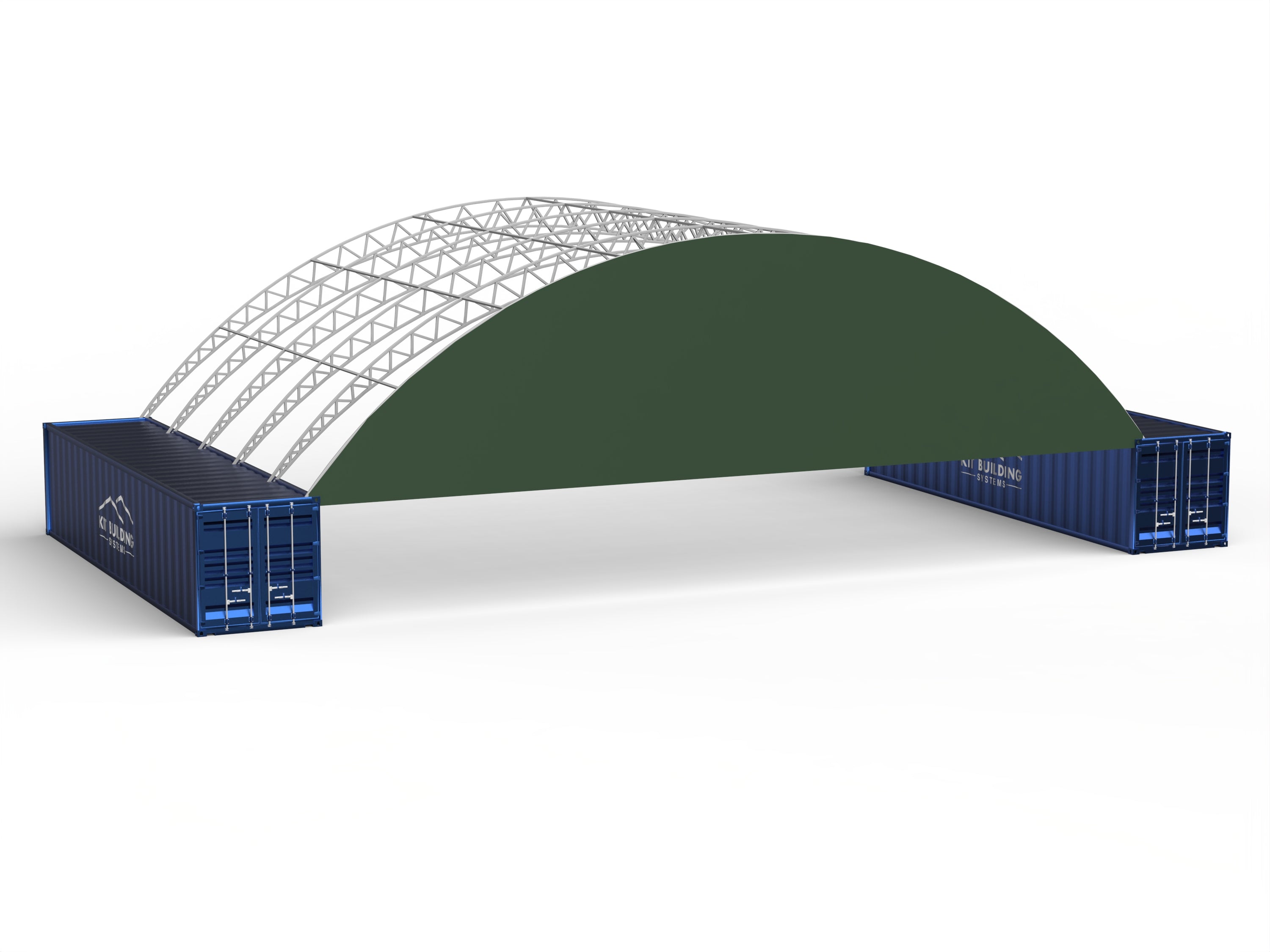Abrigo de Contêiner - 60ft x 80ft x 20ft (18m x 24.3m x 6m)