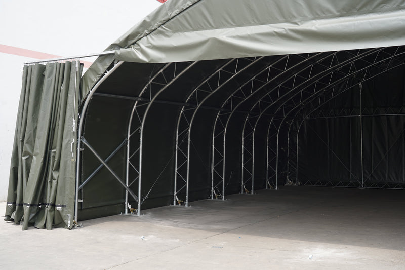 Hangar de aeronaves | Cinza